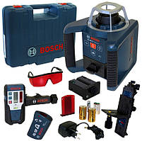 Ротаційний лазерний нівелір Bosch GRL 300 HV Professional Set (60 м з приймачем - 300 м) (0601061501)