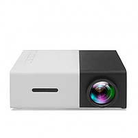 Проектор з динаміком Led Projector YG300 (Black-White), фото 2