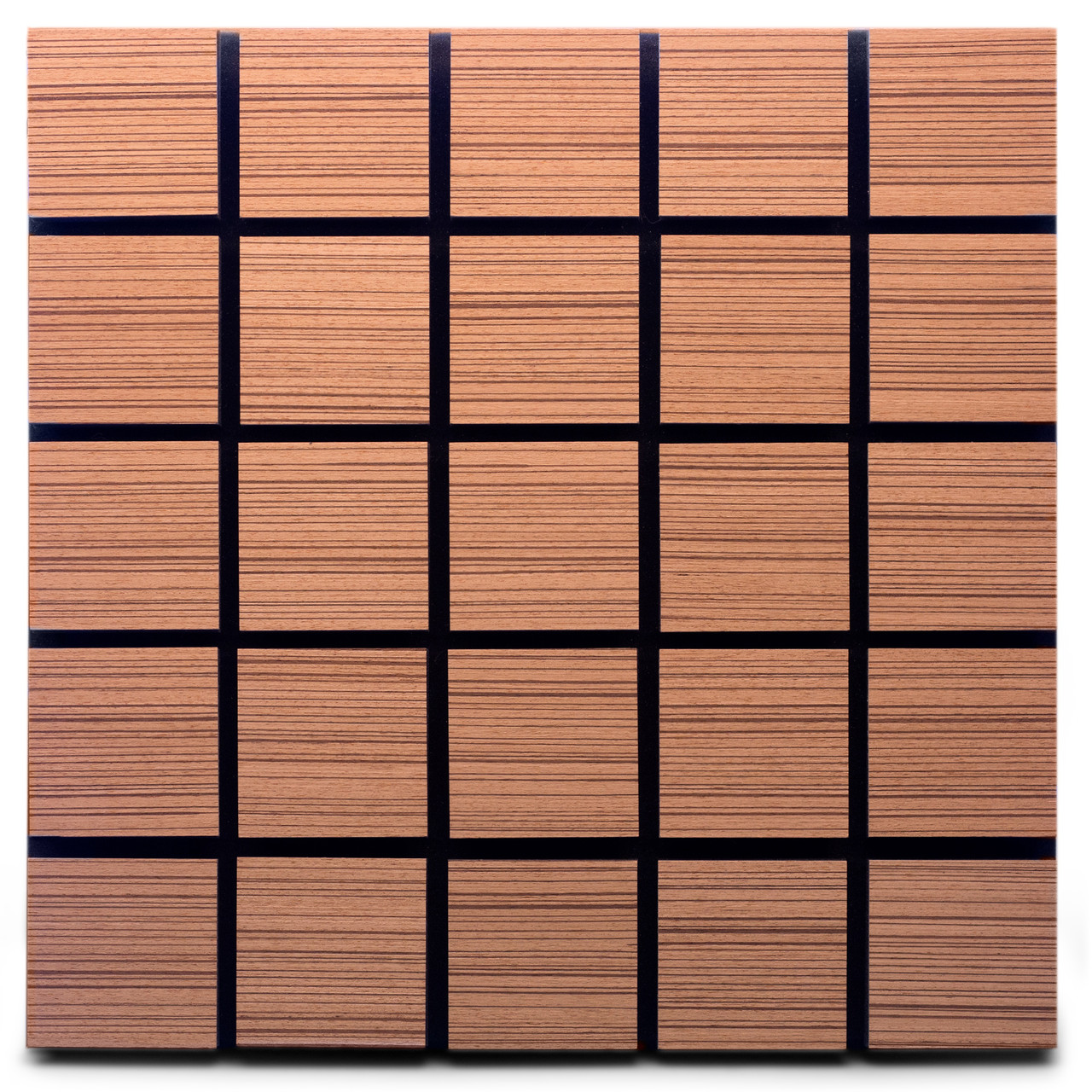 Акустическая панель Ecosound Tetras Rosewood 50x50см 73мм цвет коричневый