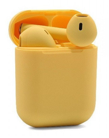 Bluetooth TWS HBQ inPods 12 TWS yellow