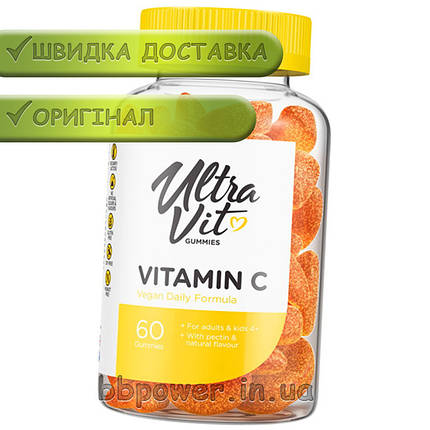 Вітамін С VP Lab Vitamin C 60 жев таб, фото 2