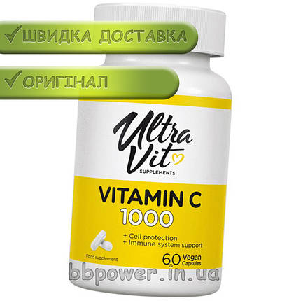 Вітамін С VP Lab Vitamin C 60 капс, фото 2
