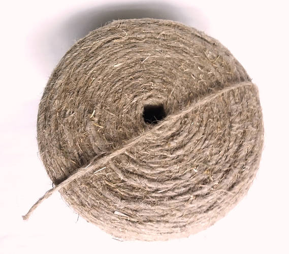 Купить Шпагат льняной тепличный, упаковочный 2,8 кТекс(бобины по 3,5 ...