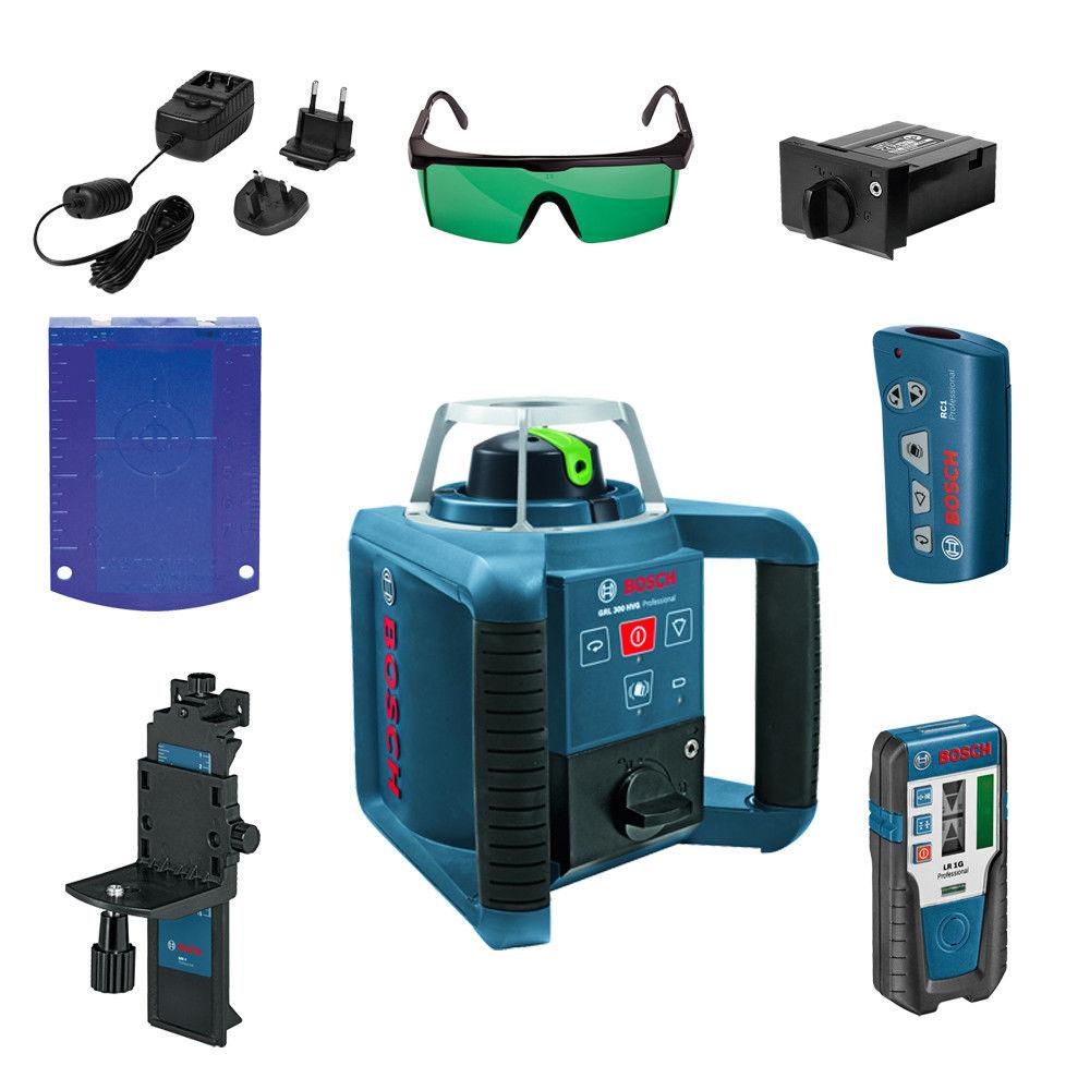 Ротаційний лазерний нівелір Bosch GRL 300 HVG Professional Set (100 м з приймачем - 300 м) (0601061701)