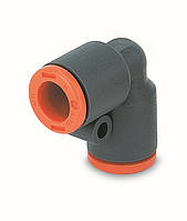 Фітинг кутовий з'єднувальний цанговий технополімер