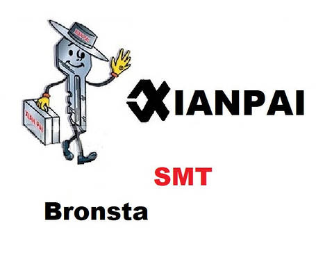 Заготовки ключів профіль англійська Китай (Xianpai, Smt, Bronsta)