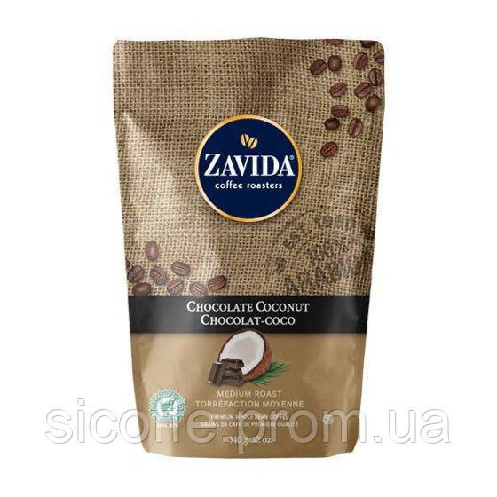 Кава Zavida Chocolate Coconut "Шоколад Кокос" Обсмаження Середнє 340г - фото 2 - id-p1129820391