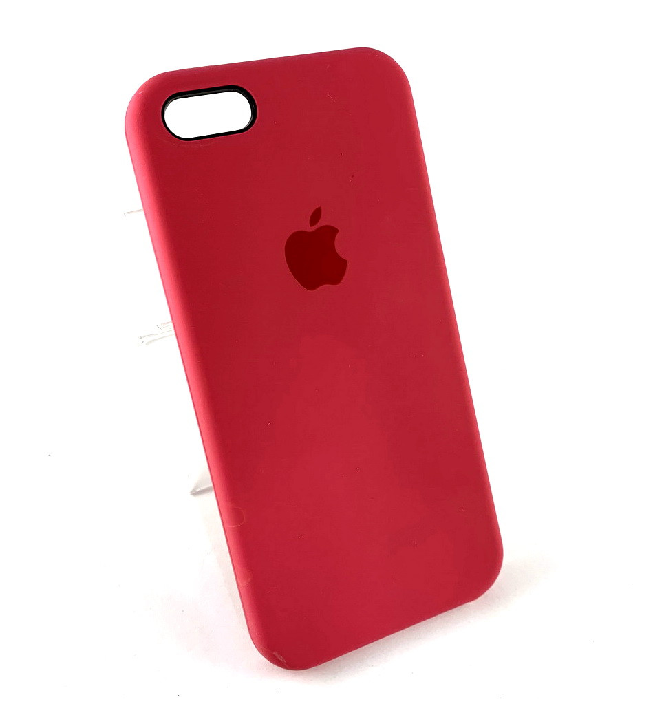 Чохол для iPhone 5 5s se накладка на бампер протиударний Original Soft Touch кораловий