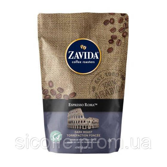 Кофе зерновой Zavida Espresso Roma "Эспрессо Рома"Обжарка Средне-темная 340г - фото 1 - id-p1129820398