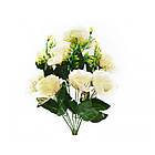 Букет на 9 голов троянда NC 24 (16 шт./пач.) продається упаковкою штучні квіти оптом, фото 6