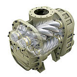 Гвинтовий маслозаповнений компресор із змінною швидкістю модель R 90-110n, фото 8