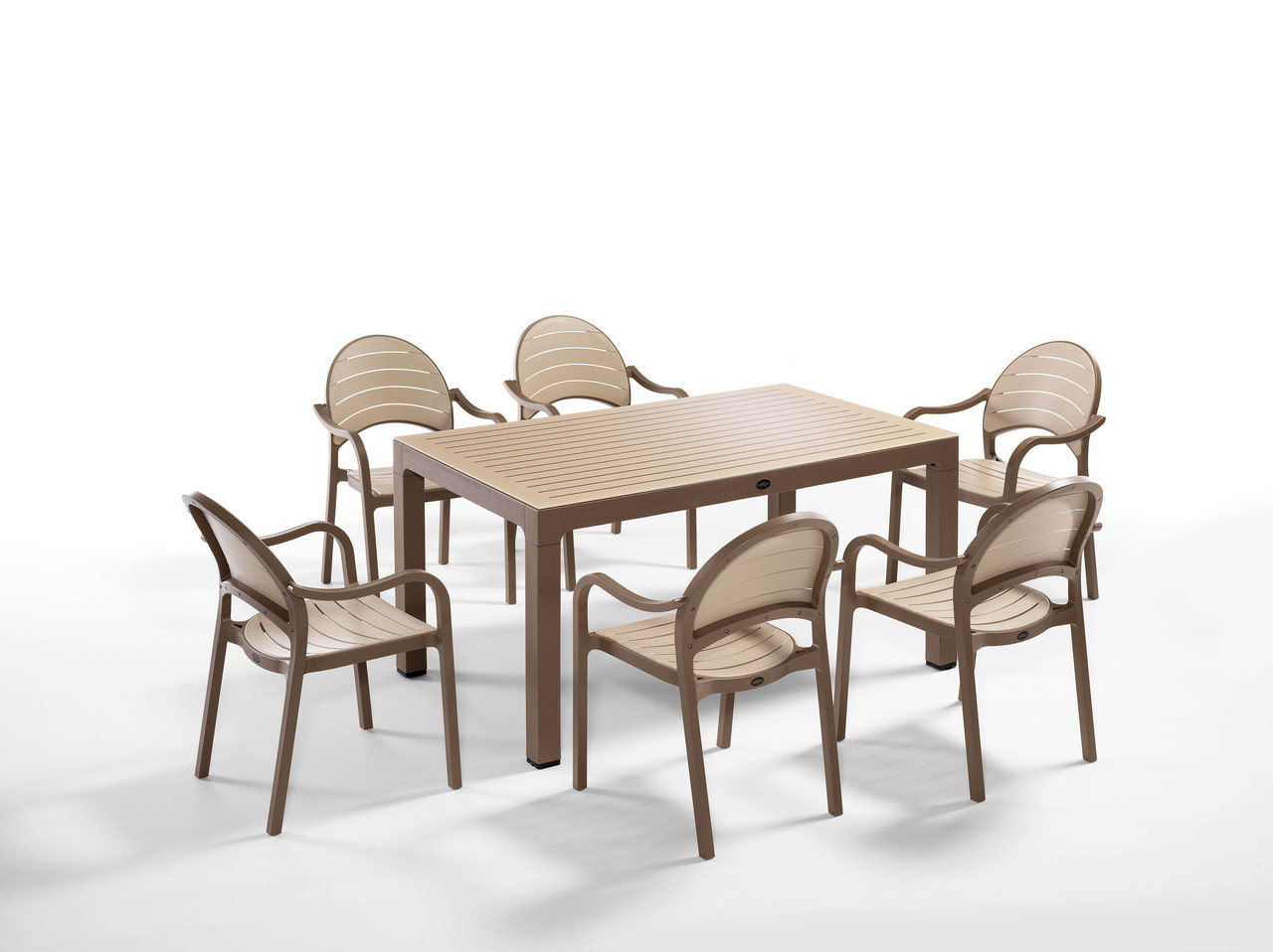 Комплект високоякісних меблів "SENZA FOR 6" (стол 90*150, 6 крісла) Novussi, Туреччина, фото 1