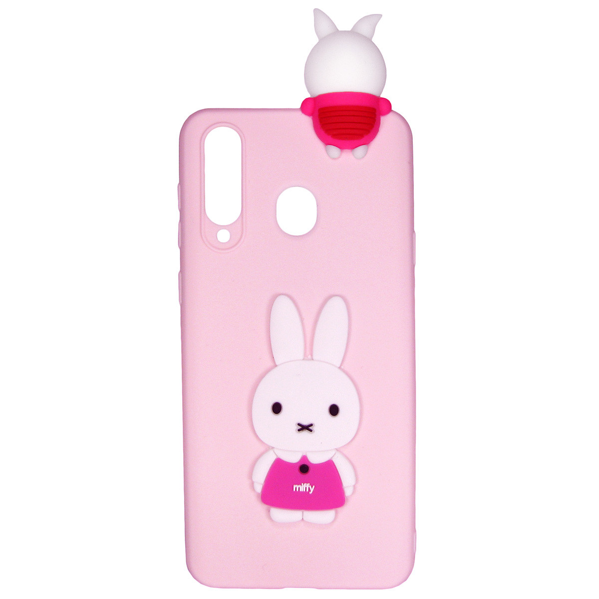 Чохол Cartoon 3D Case для Samsung Galaxy A8s Кролик