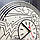 Настінний годинник з дизайнерським циферблатом «Диво-жінка», фото 5