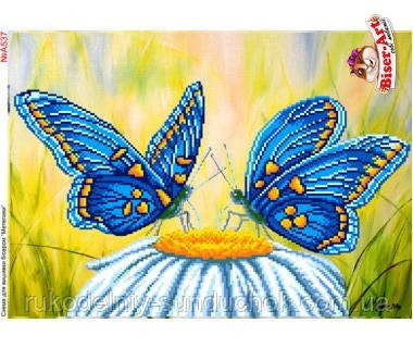 Схема для вишивки бісером Бисер-Арт Метелики (А537), фото 1