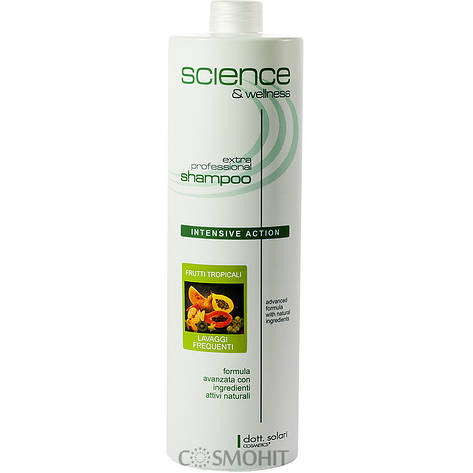Dott.Solari Tropical Shampoo For Daily Use — Тропічний шампунь для щоденного застосування, 1000 ml, фото 1