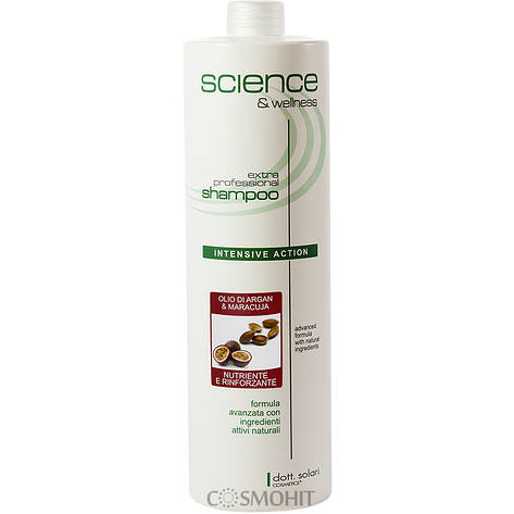 Dott.Solari Argan Oil And Marcuja Shampoo — Шампунь з аргановою олією і маракуєю, 1000 ml, фото 1