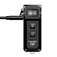 Ліхтар Nitecore TUP Cree XP-L HD V6 1000Lm 5 режимів OLED–дисплей (Чорний)