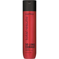 Matrix Total Results So Long Damage Shampoo — Шампунь із керамідами для відновлення волосся, 300 ml