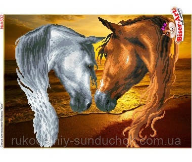 Схема для вишивки бісером, Бісер-Арт Коні (А532), фото 1