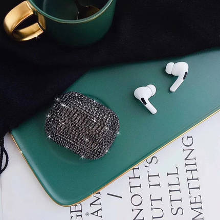 Чохол для навушників Apple AirPods Pro Alitek Almaz Чорний, фото 3