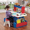 Дитячий стіл із 2 стільцями для творчості Step 2 CREATIVE PROJECTS 81х99х67/30х31х31 см, фото 3