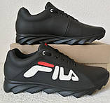 Чоловічі кросівки Fila E! Супер ! 110% Шкіряні! Спортивний міський стиль Філа, фото 2