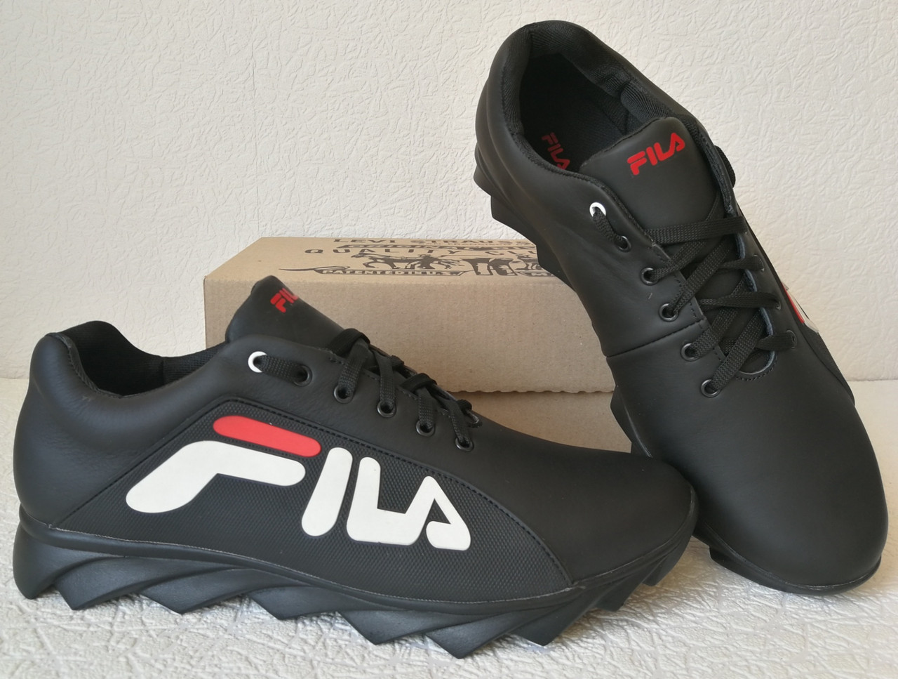 Чоловічі кросівки Fila E! Супер ! 110% Шкіряні! Спортивний міський стиль Філа