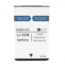 Акумулятор АКБ Nomi i242 | NB-242 | NB242 X-Treme (Li-ion 3.7v 2500mAh) Оригінал Китай