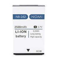 Аккумулятор АКБ Nomi i242 | NB-242 | NB242 X-Treme (Li-ion 3.7V 2500mAh) Оригинал Китай