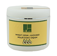 Питательный крем с маслом Зародышей пшеницы Wheat Germ Oil And Avocado Nourishing Cream Dr. Kadir 250 мл