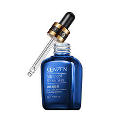 Сиворотка для обличчя зволожуюча з гіалуроновою кислотою VENZEN Hyaluronic Acid Advanced Repair Skin, 30мл
