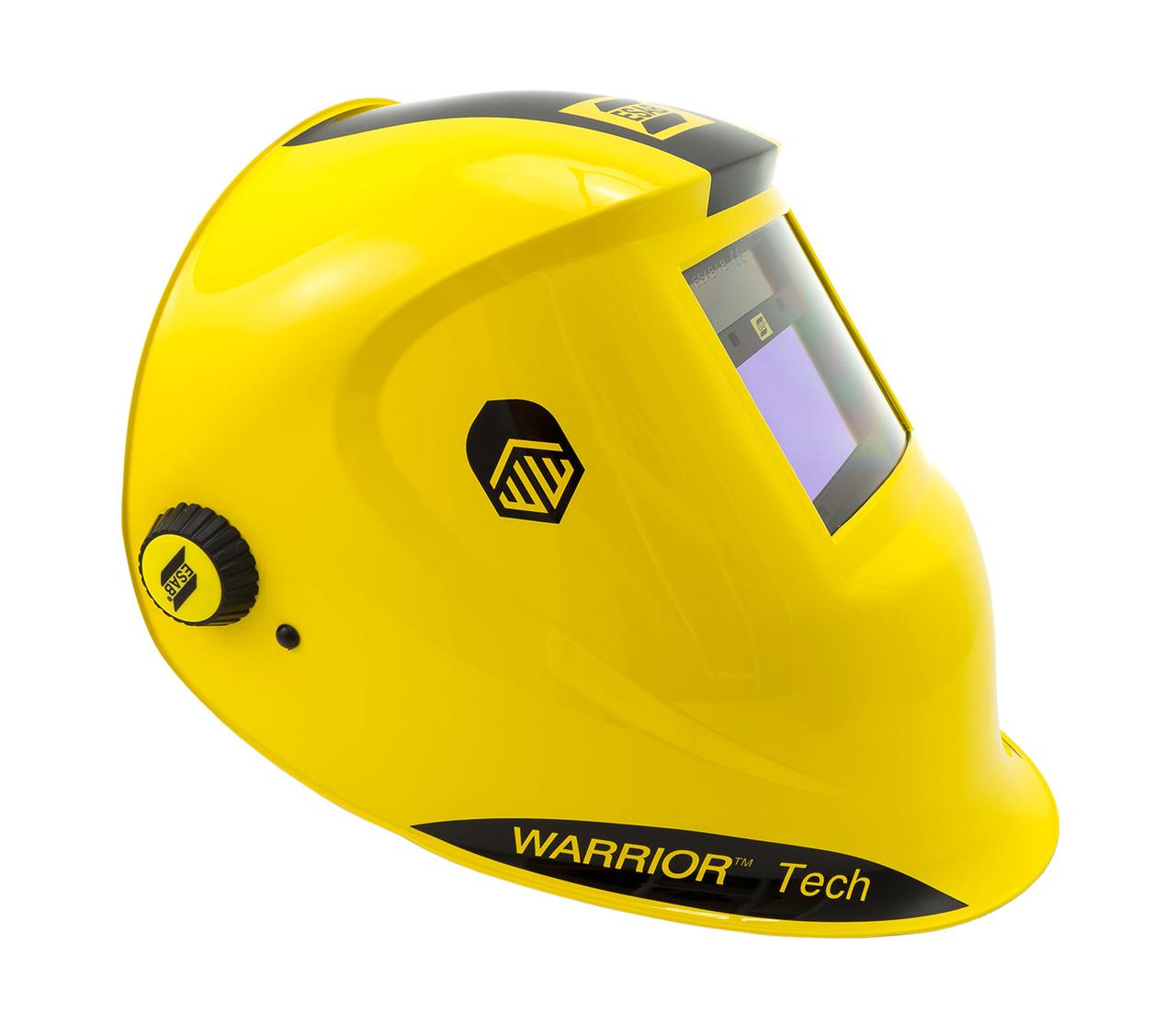 Сварочная маска ESAB WARRIOR Tech Yellow - фото 3 - id-p1122615538