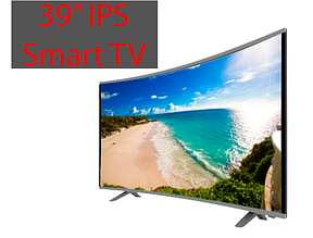 Вигнутий телевізор Comer 39" FullHD SmartTV E39DU1100