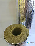 Теплоізоляція для труб базальтова фольгована d=108*50 мм, фото 7