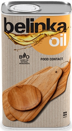 Просочення для дерева на основі масел та олії Belinka Oil Food Contact (0,5 л)