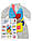 Модель-фартух HEGA Внутрішня будова тіла людини з плакатом-вказівкою, фото 3