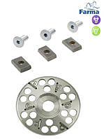 Набір ножів двосторонніх PROFI до копитного диску, уп/3шт FARMA (Нідерланди) ОРИГІНАЛ !