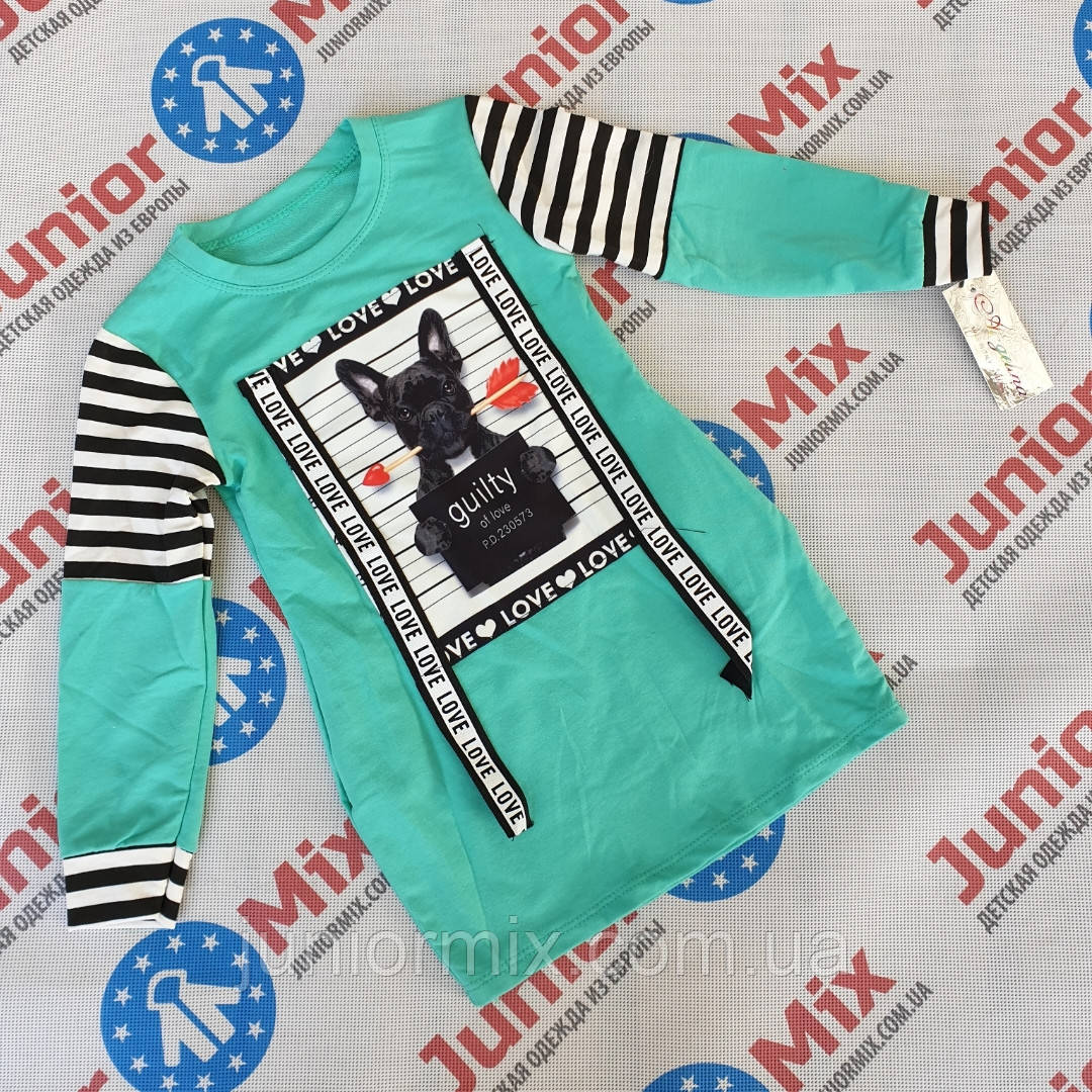 Туніки дитячі для дівчаток оптом Angelina ІТАЛІЯ