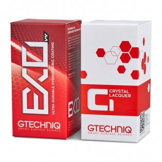 Стандартний комплект захисних покриттів - Gtechniq EXO 50 мл. and C1 50 мл (EXO/C1-50ml), фото 1