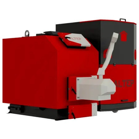 Пеллетні котли з пальником факельного типу АЛЬТЕП ТРІО УНІ ПЕЛЛІТ 40 кВт (ALTEP TRIO UNI PELLET), фото 1