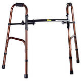 Ходунки складані з регулюванням ширини NOVA В4090, фото 2