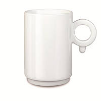 SENATOR Чашка фарфоровая Auris 0,25л, белая