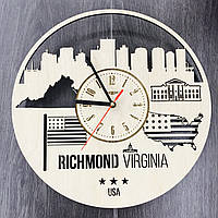 Інтер'єрний годинник на стіну «Річмонд, Вірджинія»