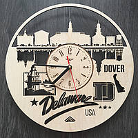 Інтер'єрний годинник на стіну «Довер, Делавер»