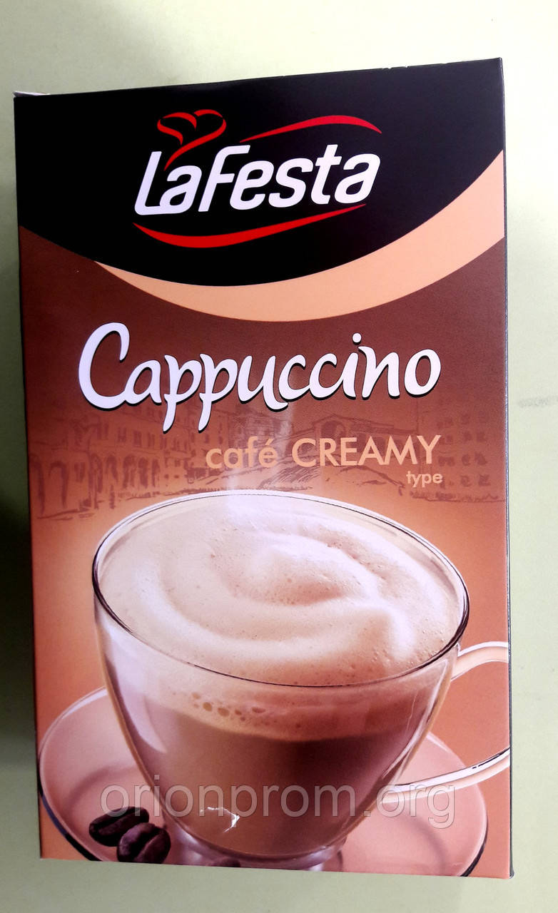 Кавовий напій LaFesta Cappuccino Creamy 10 стіків
