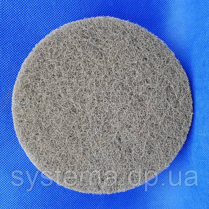 Круг шліфувальний Scotch-Brite S UFN 150 мм, без основи сірий, 3M 07613, фото 1