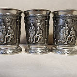 Олов'яний келих / бокал Artina Відмінний подарунок на олов'яну свадьбуы, фото 2