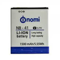 Аккумулятор АКБ для Nomi i400 | NB-41 | NB41 Beat (Li-ion 3.7V 1500mAh) Оригинал Китай