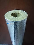 Сегмент для трубної ізоляції, 80 кг/м3, фольгир.,товщина 50 мм, діаметр 32 мм, фото 10